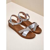 Resti Royal Fashion Women's Rhinestone Wedge Sandals Allona | shoptok.hr