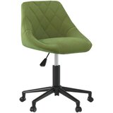 Okretna Radna stolica - Uredska stolica svjetlozelena baršunasta | shoptok.hr