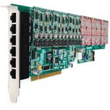 OpenVox AE2410P pci voip asterisk kartica w/ hardware echo cancellation EC2032-128 (24-portna, 6 slotova za FXO400/FXS400 module)