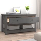  Stolić za kavu sivi 102x49x55 cm od masivne borovine | Eponuda.com