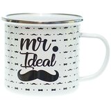 Simpo Skodelica Mr. Ideal, emajlirana, bela | Shoptok.si