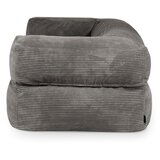 SLOWDOWN Temno rjava vreča za sedenje iz rebrastega žameta Sofa MooG – | Shoptok.si