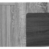  Strani šal Siva Sonoma 80,5 x 35 x 59 cm Konstruiran les, (5000107621) | Shoptok.si