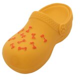INF Piskaajoča Igrača za Pse iz Lateksa v Obliki Copata za Nego Zob in Proti Dolgčasu Orange, (5000125540) | Shoptok.si