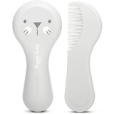 Suavinex Tigers Brush-comb Set set za djecu od rođenja Grey 2 kom Cijene
