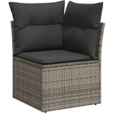  11-dijelni set vrtnih sofa od poliratana s jastucima sivi | shoptok.hr