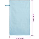 vidaXL Športne brisače 2 pcs Modra 50 x 30 cm Poliester in poliamid | Shoptok.si