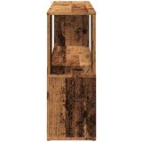 vidaXL Knjižna omara starinski les 100x24x63 cm iverna plošča | Shoptok.si