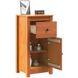  Strani šal Voskast rjav 39 x 34,5 x 80 cm Masivno borovo les, (5000107964) | Shoptok.si
