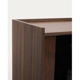 Kave Home Smeđa vitrina u dekoru oraha 100x170x40 cm Onix – | shoptok.hr