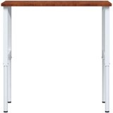  Radni stol tamnosmeđi 100x60x(71 5-98) cm drveni pravokutni | shoptok.hr