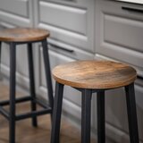 Barska stolica LOE 2 kom braon/crna | Eponuda.com