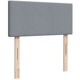 vidaXL Box spring krevet s madracem svjetlosivi 90x190 cm od tkanine | shoptok.hr