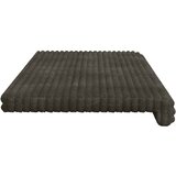  Jastučić za klupu Plišani kord Antracit Dubina 35 cm | shoptok.hr