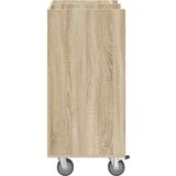 Golf ormar s kotačem Jednobojno Sonoma hrast 65 x 45 x 98 cm | shoptok.hr