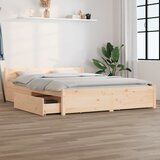  Okvir za krevet s ladicama 140 x 200 cm | shoptok.hr