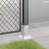 Postolja za stupove kvadratna 12 kom 71x71 mm pocinčani čelik | shoptok.hr
