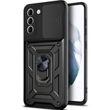Techsuit Hybrid Armor futrola za Samsung Galaxy S21 FE 5G - Crna | shoptok.hr