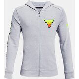 Under Armour Sweatshirt UA Project Rock Terry FZ-GRY - Boys | shoptok.hr