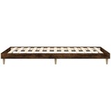  Okvir kreveta bez madraca dimljena boja hrasta 75x190 cm drveni | Eponuda.com