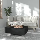vidaXL Stolić za kavu crni 85 x 55 x 31 cm od iverice Cijene