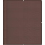 Balkonski zaslon smeđi 120x800 cm 100 % poliester Oxford | shoptok.hr