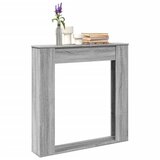 vidaXL Okvir za kamin siva sonoma 100x20x100 cm inženirski les Cene