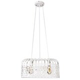 Rabalux alessandra visilica E27 2x60W, mat bela industrijska rasveta