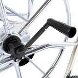 Kolica za kolut za crijevo od 80 m 3/4 " čelični | shoptok.hr