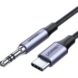 Ugreen 30633 audio kabel 1 m 3.5mm USB Tip-C Crno, Srebro | shoptok.hr