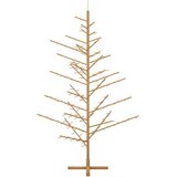  Drveno božićno drvce Smeđa 210 cm Masivno borovo drvo | shoptok.hr