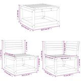  6-dijelni set vrtnih sofa od masivne borovine | shoptok.hr