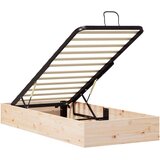  Ottomanska Okvir za krevet s pohranom 2 pcs Prirodna | shoptok.hr