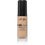 L.A. Girl Cosmetics PRO. Matte dolgoobstojen tekoči puder z mat učinkom odtenek 676 Light Tan 30 ml Cene