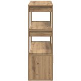 vidaXL Strani šal artisan hrast 30 x 80 x 90 cm Konstruiran les | Shoptok.si