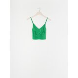 Sinsay Crop top u stilu negližea | shoptok.hr