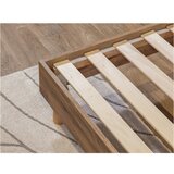 Bobochic Paris Bež zakonska postelja z letvenim dnom 140x190 cm Lior – | Shoptok.si