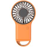 INF Prenosni zložljivi ventilator s karabinerjem, priročen za potovanje Orange, (5000348447) Cene