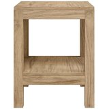  Kupaonski bočni stolić 45 x 35 x 45 cm od masivne tikovine | shoptok.hr