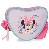 Disney Minnie HAPPY TO BE ME dečija torba na rame - pink Cene
