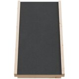  Rampa za pse siva 70 x 35 cm od masivne jelovine | shoptok.hr