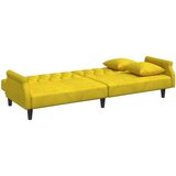 vidaXL Sofa na razvlačenje s 2 sjedala s jastucima i stolicom za noge | shoptok.hr