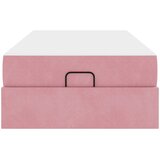  Okvir kreveta s madracem 2 pcs Ružičasta Baršun | shoptok.hr