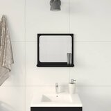  Kupaonsko ogledalo crni hrast 40x10,5x37 cm Inženirsko drvo | shoptok.hr