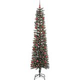 vidaXL Umestno božično drevo med 300 LED Zelena 58 x 58 x 210 cm | Shoptok.si