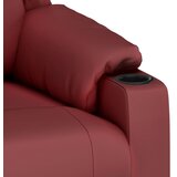 Naslonjač od umjetne kože crvena boja vina | shoptok.hr