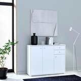 Mömax komoda tempra 2, bela | Shoptok.si