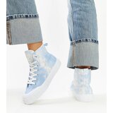 Gemre Blue high-top canvas sneakers Raissa | Shoptok.si