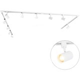 QAZQA Smart railsysteem met 10 spots wit 1-fase incl. 10 Wifi GU10 50mm - Iconic Jeana | Shoptok.si