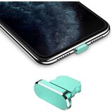 Cadorabo zaščitni pokrovček, združljiv z apple iphone v green - prug za zaščito pred prahom za polnjenje vrat za prah, (20621986) Cene